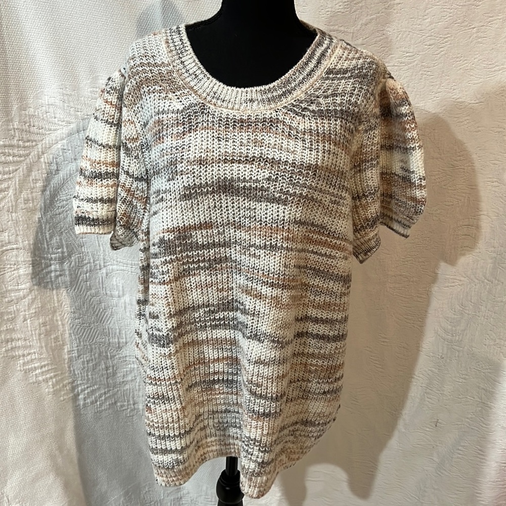 Lane‎ Bryant short sleeve puff sweater, size 22/24, NWT